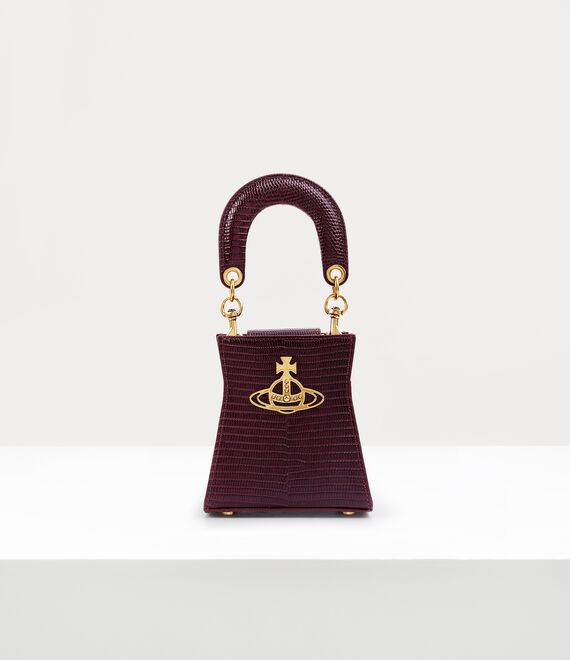 Vivienne Westwood Kelly Small Handbag in BURGUNDY